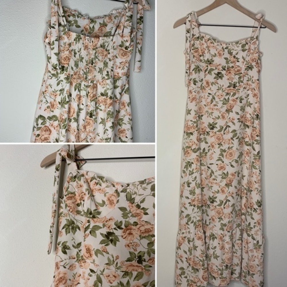 O.P.T. Rose Floral Midi dress, size M, NWT - Picture 5 of 6